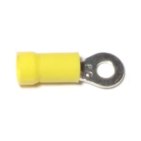 Midwest Fastener Ring Terminal, 10 AWG, Plastic Insulated, 20 PK 60827